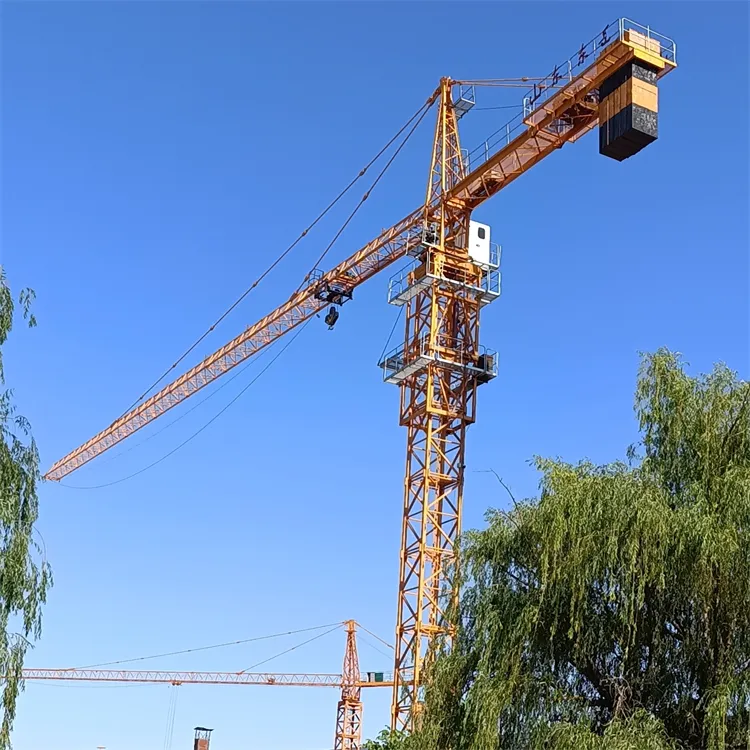 工程机械 建筑塔式起重机 平头100-6013方管塔吊 起重量6吨 40米整机